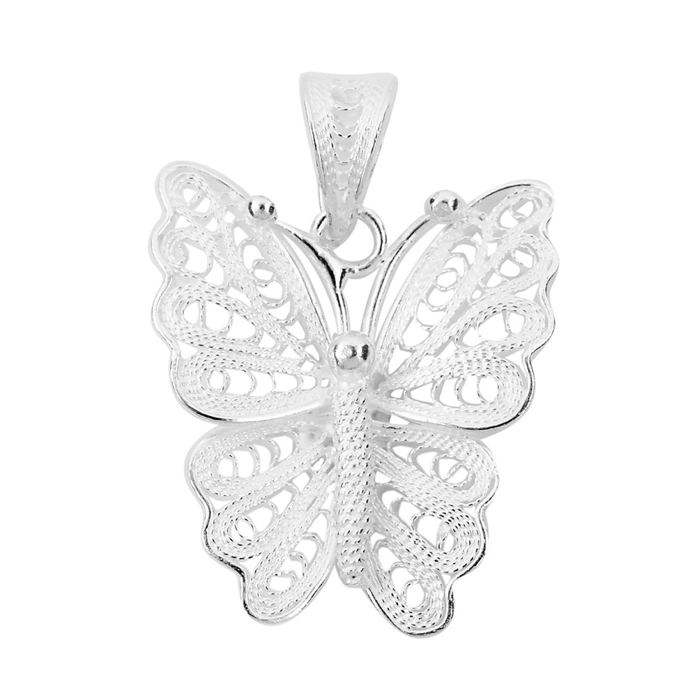 Sterling Silver Butterfly Pendant